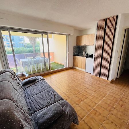 T2 ,4 Couchages ,Climatise ,Terrace ,En Face D'Aqualand ,Plage Rochelongue Agde Esterno foto