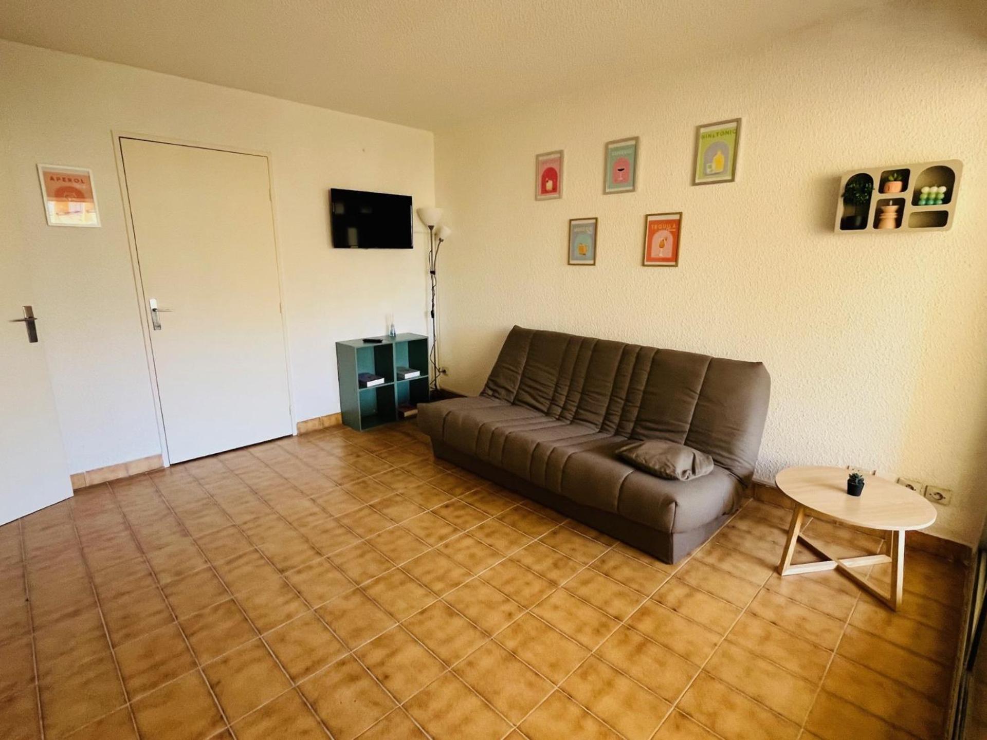 T2 ,4 Couchages ,Climatise ,Terrace ,En Face D'Aqualand ,Plage Rochelongue Agde Esterno foto